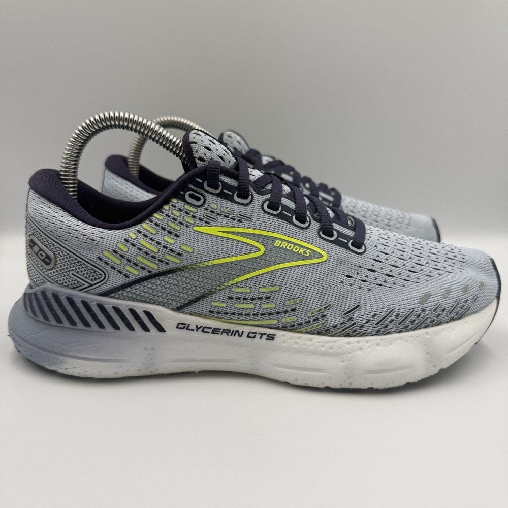 Brooks Glycerin GTS 20 Women's Size 7.5 Athletic Blue Running‎ Shoes Sneakers